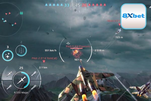 Trải nghiệm game bắn máy bay - phiên bản cực hot tại 8xbet