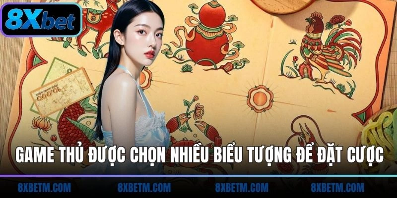 Game thủ được chọn nhiều biểu tượng để đặt cược